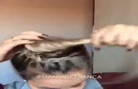 آموزش بافت موی زیبا