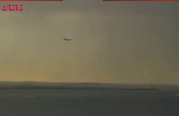 برخورد صاعقه با هواپیمای مسافری هنگام فرود