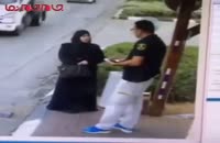 زن فلسطینی چاقو زدن به مامور صهیونیست