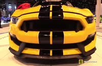 ۲۰۱۵ Ford Mustang Shelby GT۳۵۰ در نمایشگاه شیکاگو