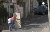 درگیری صدها فلسطینی با پلیس اسرائیلی در بیت المقدس