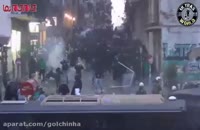 درگیری پلیس یونان و تماشاگران آشوب طلب آتن