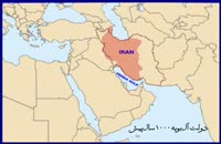 نقشه ایران در یک نگاه(وبگاه ابهر۱۳۷۸)