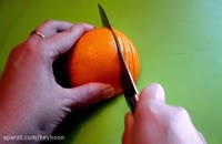 درخت کاج پرتقالی درست کنید