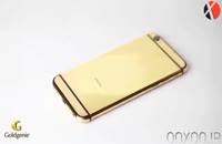 iPhone ۶ Plus با بدنه طلای ۲۴ عیار