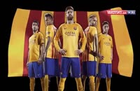 رونمایی از پیراهن فصل جدید بارسلونا