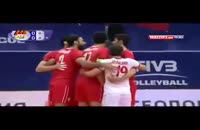 بازی دوم والیبال ایران-روسیه