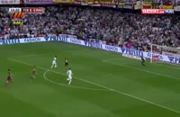 گل اول بازی رئال – بارسا (فینال کوپا دل ری)
