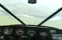 خوابیدن خلبان هنگام پرواز