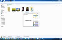 آموزش ترفندهای کامپیوتر : عکس در پس زمینه پوشه و درایو ویندوز ۷