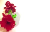 گلسازی با قاشق های پلاستیکی کوچک