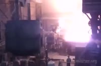 حادثه در کارخانه ذوب آهن اصفهان