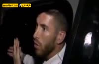 حمله به بازیکنان رئال در بازگشت به مادرید