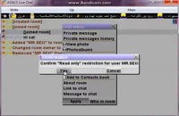 Block User Violation in chat room ( Read only,Prison )o