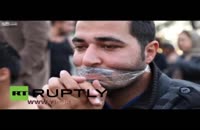 اعتصاب غذا و لب‌دوزی اسف‌بار ایرانی‌ها در مرز مقدونیه