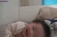 لبخند کودکان در خواب