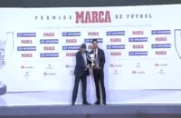اهدای جایزه بهترین گلزن لالیگا اسپانیا به کریستیانو رونالدو (14-2013)