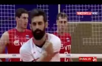 حاشیه های بازی والیبال ایران و روسیه