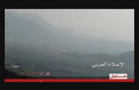 لحظه هدف قرار دادن نفربر ارتش عربستان توسط نیروهای یمنی