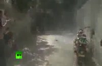 صحنه هایی دلخراش از حمله هوایی صهیونیست‌ها به خان یونس
