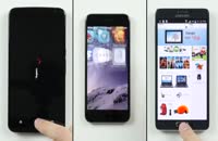 تست سرعت بین سه گوشی Note ۴ ،Nexus ۶ با iPhone ۶