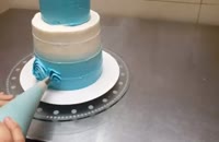 تزیین زیبای کیک