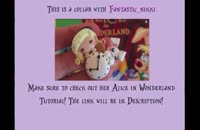 عروسک آلیس با خمیر چینی