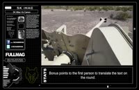 نمایشگر ۵K آی مک در مقابل توپ ۹۰ میلی متری ضد تانک